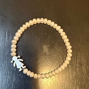 TOUS Sweet Doll Girl Pearl Bracelet